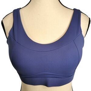Running Girl High Impact Sports Bra in Blue - Sz M